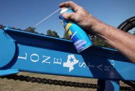 Lubricate the rotary chain regularly
