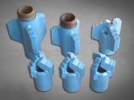 Variety of water well drill bits