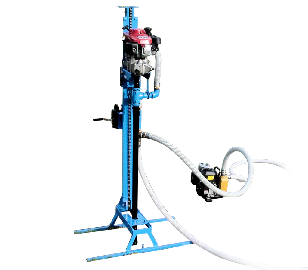 LS100 Portable Mechanical Water Well Drill