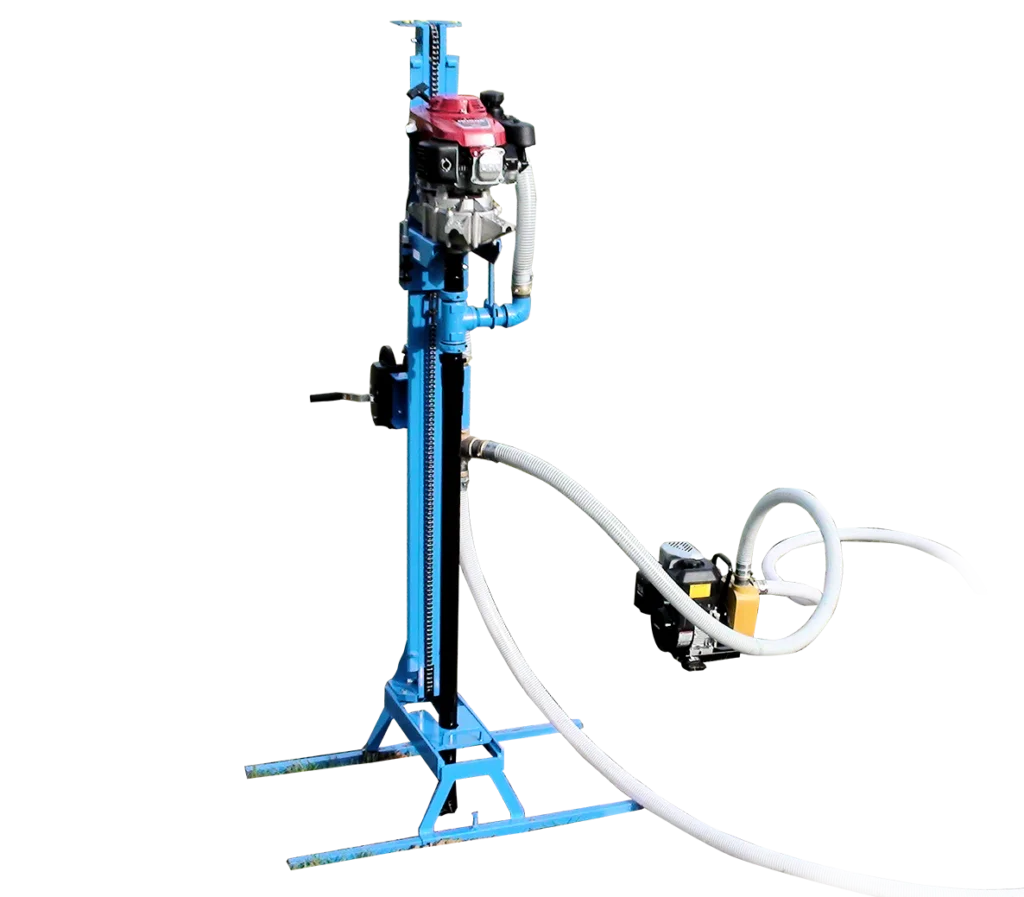 LS100 Portable Mechanical Water Well Drill