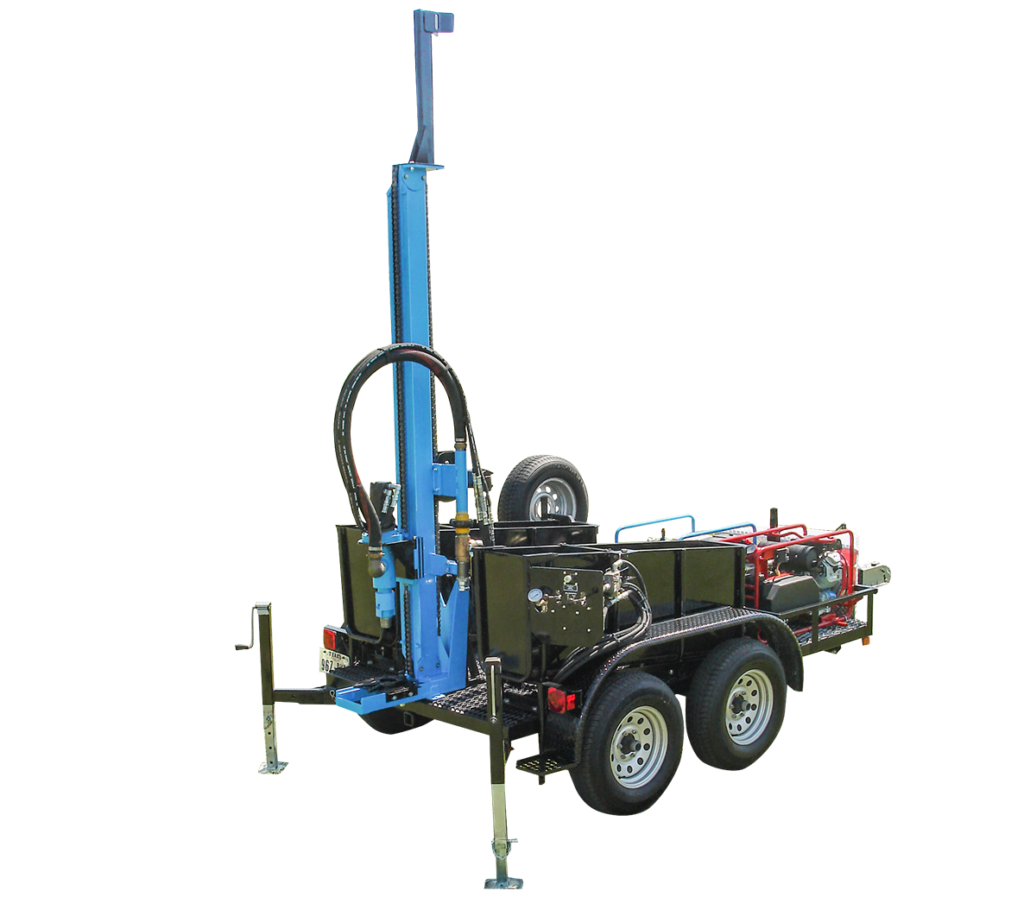 LS300T+ Trailer Mounted Water Well Drill