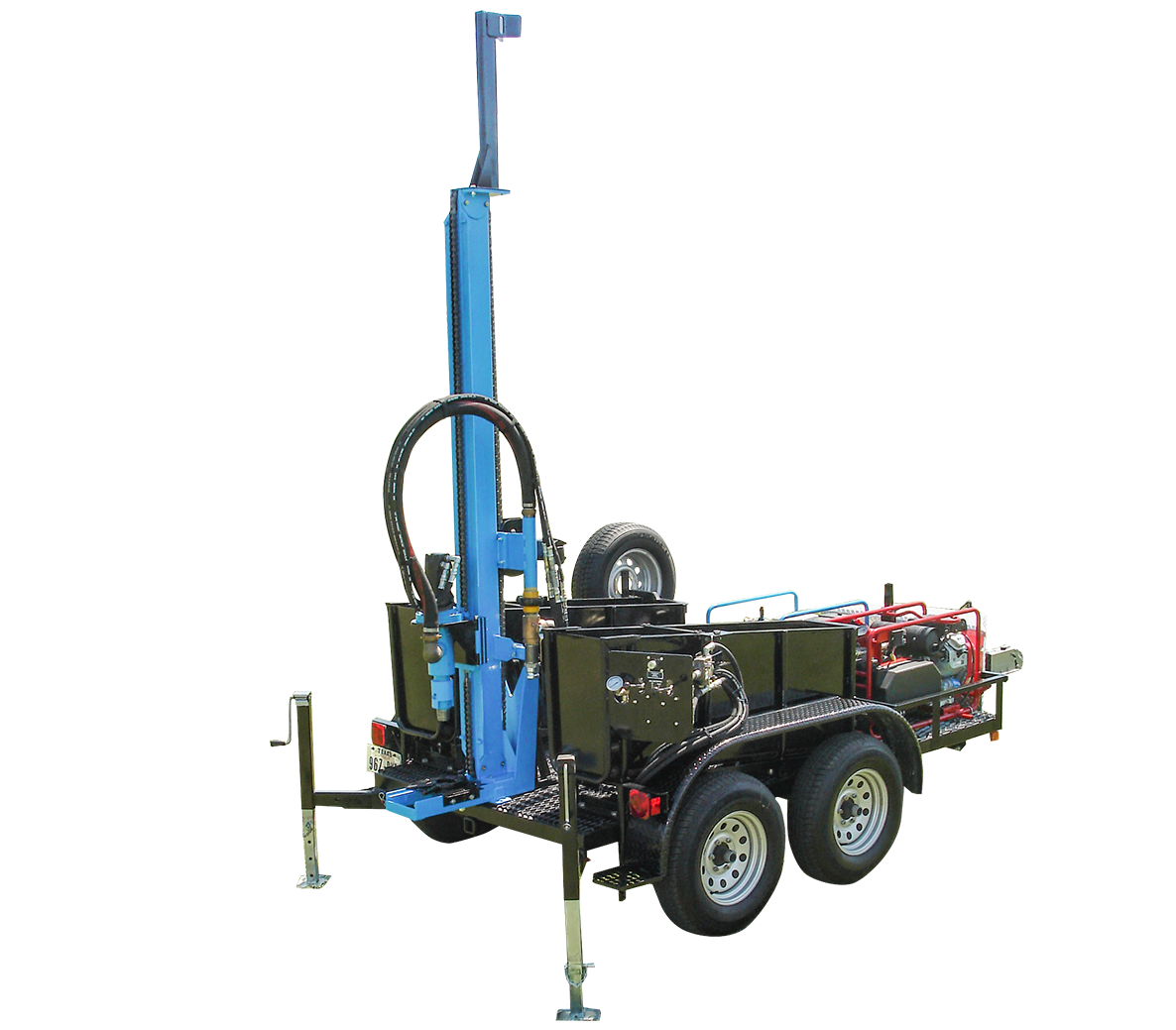 LS300T+ Trailer Mounted Water Well Drill
