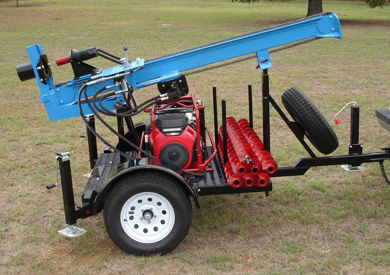 Mast Folded for Travel