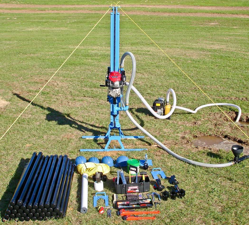 Mechanical water well drill kit