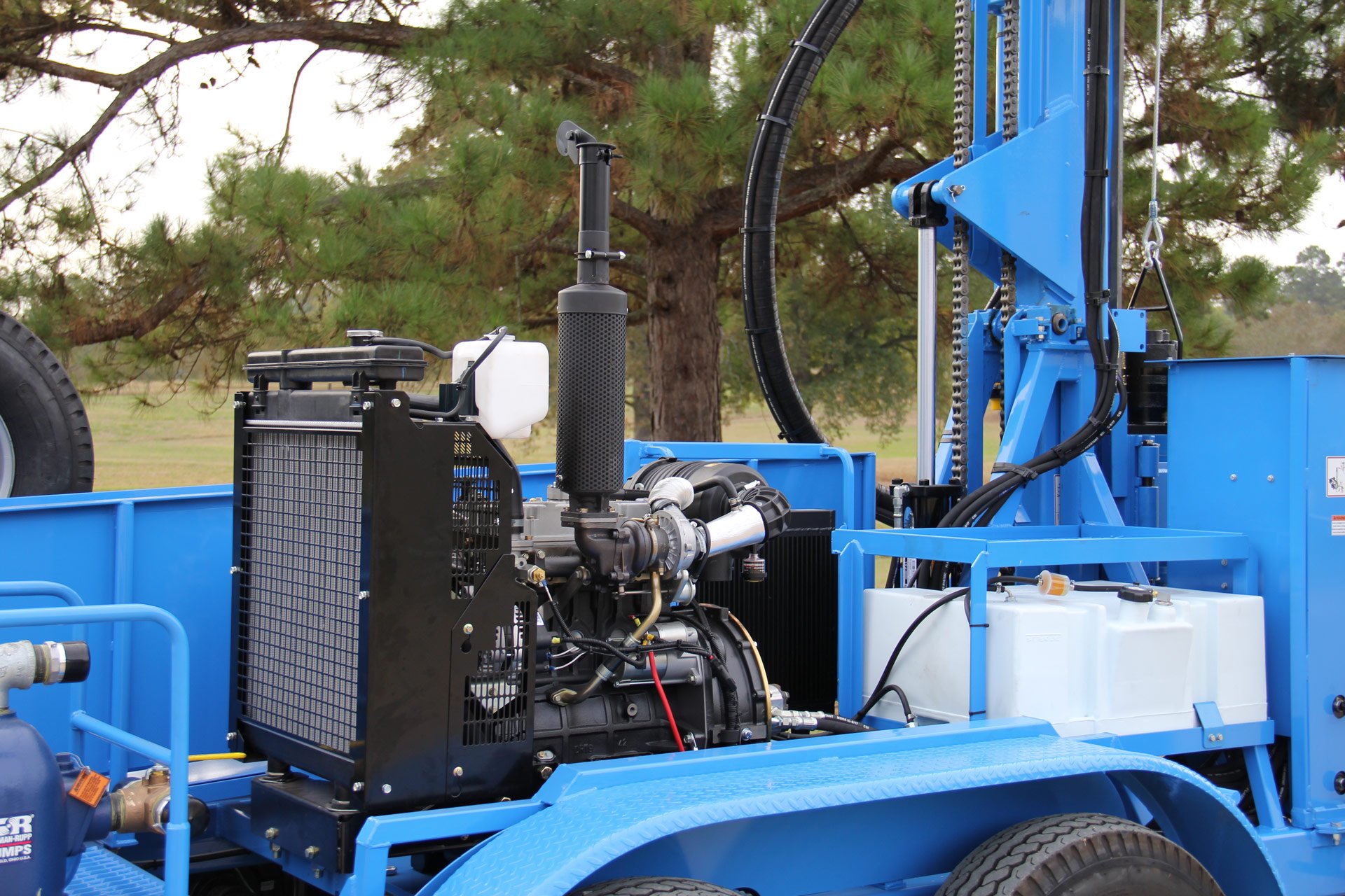 Water Well Drill Diesel Power Source
