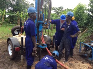 Using a Water Well Drill