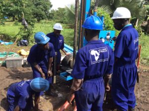 Using a Water Well Drill