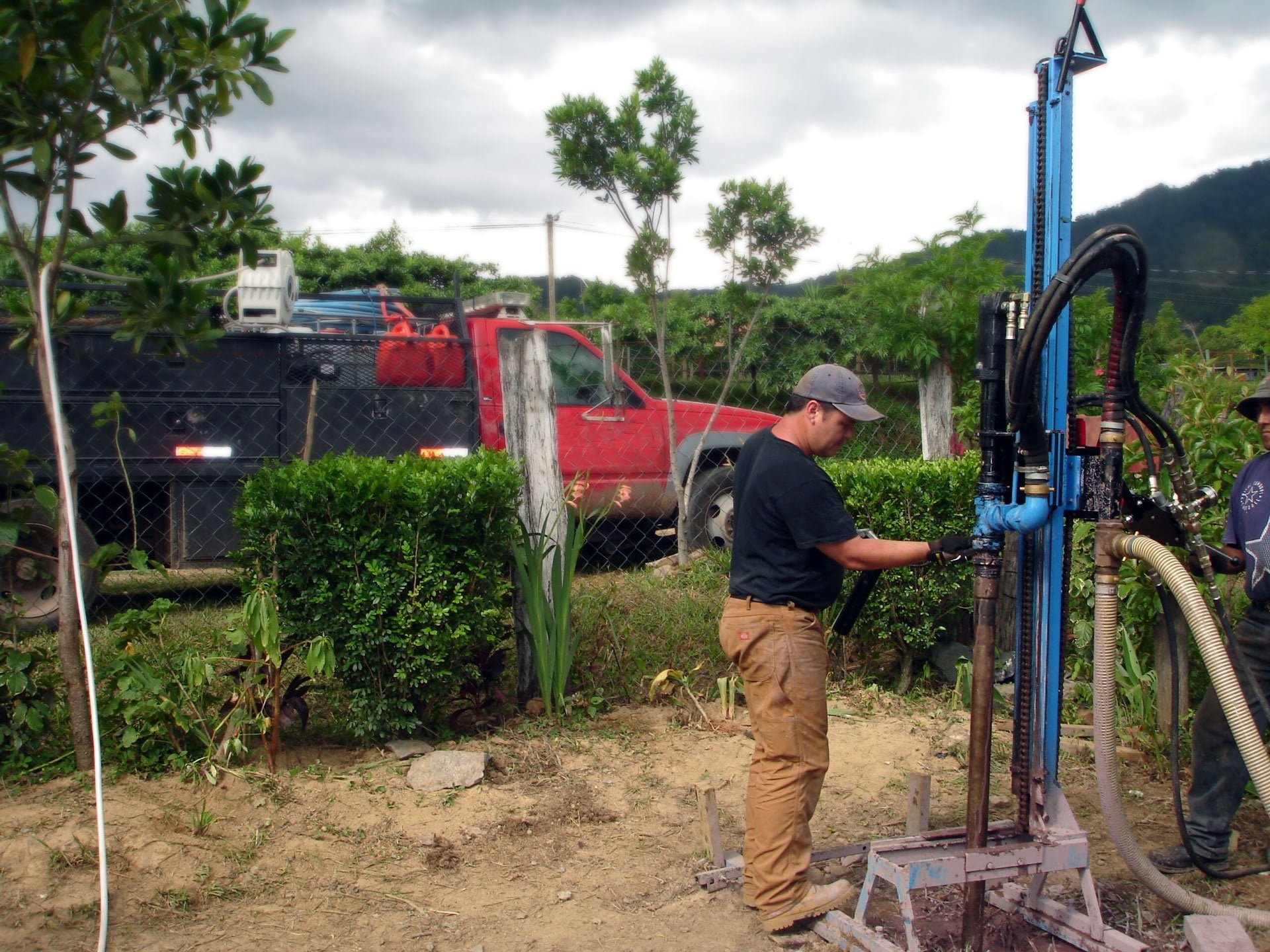 Water Well Drill water swivel maintenance