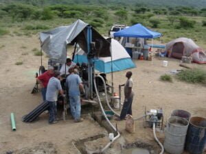Water Well Drill Canopy